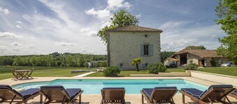 Villa Moundo 10p With Pool Nearby Monflanquin