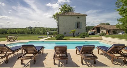 Villa Moundo 10p With Pool Nearby Monflanquin