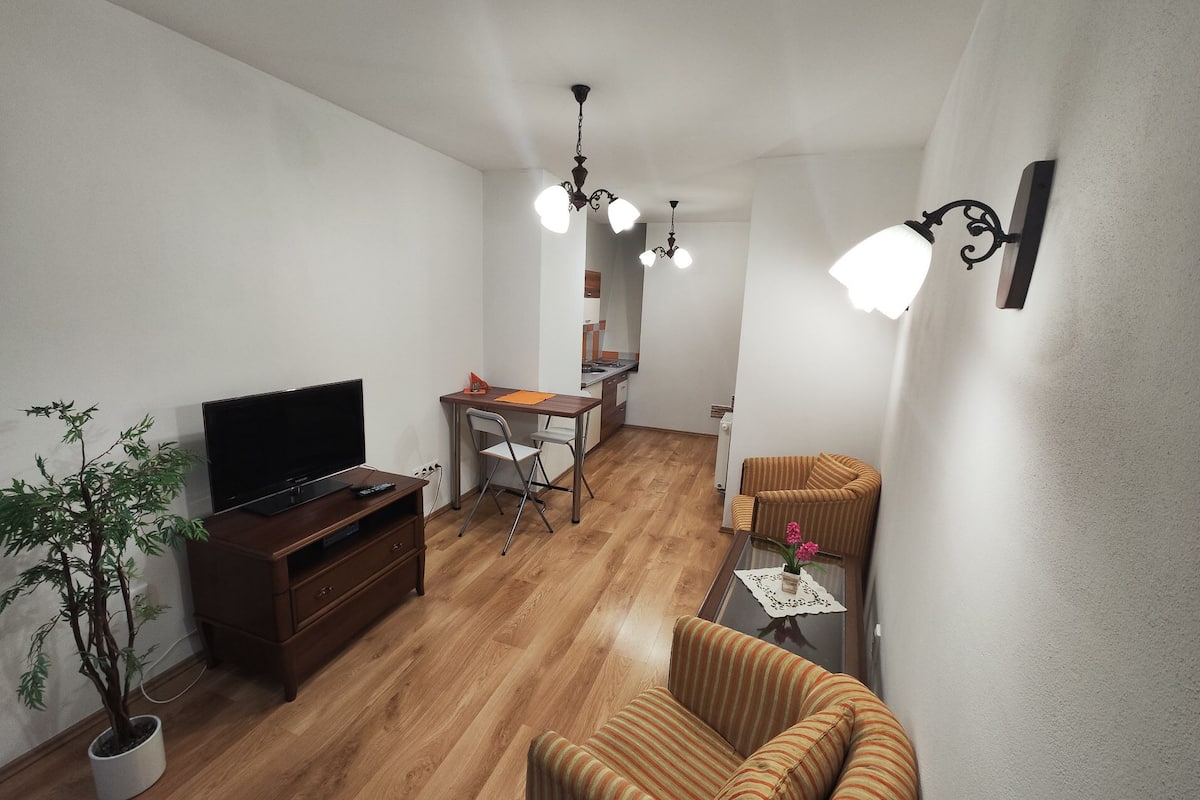 Premium Apartment | In-room safe, laptop workspace, free WiFi