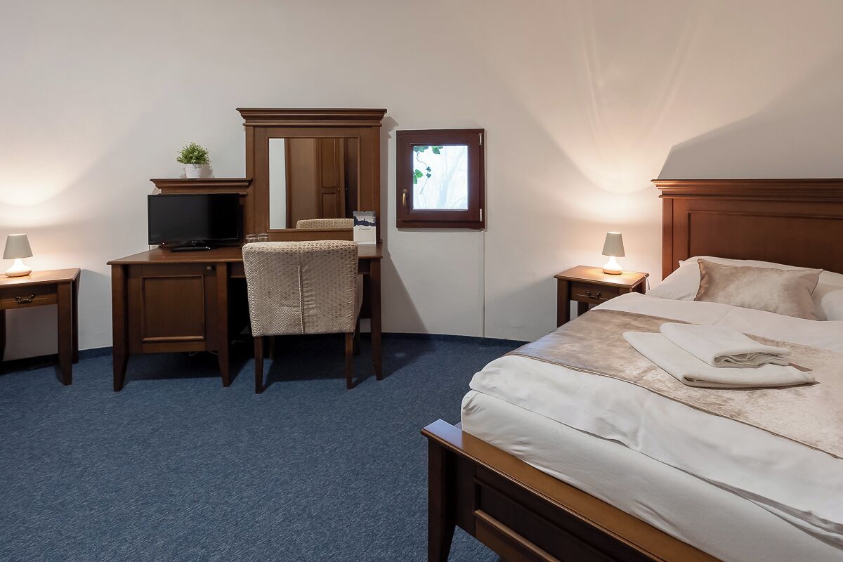 Habitación individual estándar | Caja fuerte, espacio para trabajar con un portátil, wifi gratis