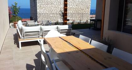 Mor310-t2 Neuf vue mer Jardin Jacuzzi 100m Plage