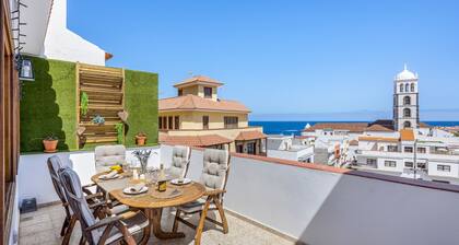 Central Penthouse w big Terrace Ocean City View