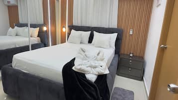 3 dormitorios, Internet, ropa de cama