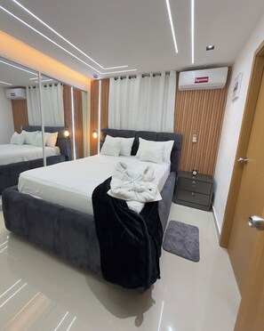 3 habitaciones, internet y ropa de cama 