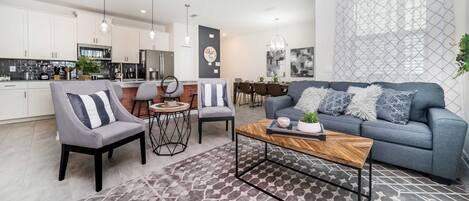 Área de sala de estar