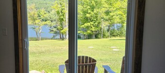 Lake view Cabin on Lake Heloise