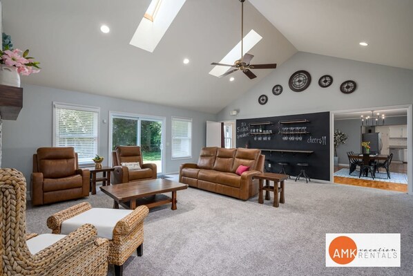 Interior - All Decked Out Farmhouse - Game Room Nearby Beach (Holland)