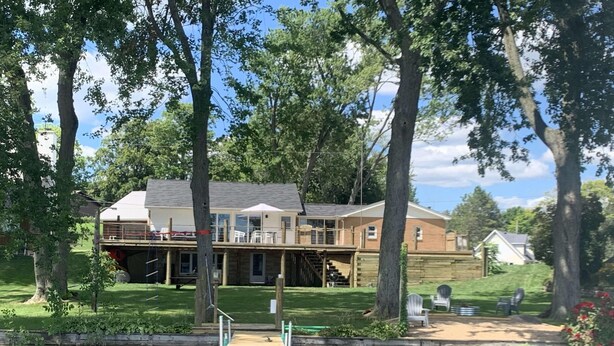 Exterior - Miner Lake Lakefront Beach Cottage for Family Fun (Allegan)