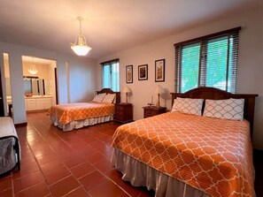 3 chambres, bureau