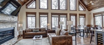 New Ski-in Ski-out Hot Tub Fire Pit Spa