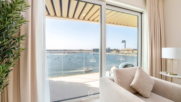 Unclassified image, 1 of 42, button - Beachfront 2B With Stunning Sea and Sunset Views Grand Bleu (Dubai)