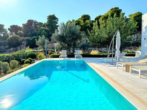 Villa - Modern VIP Villa 100 Privacy Stunning Views (Ermionida)