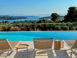 Villa - Modern VIP Villa 100 Privacy Stunning Views (Ermionida)