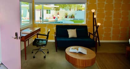 Superior Room, 1 King Bed With Sofa Bed, Kitchen, Pool View