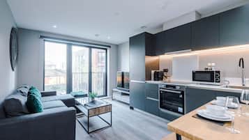 Huoneisto | 1 makuuhuone, internet