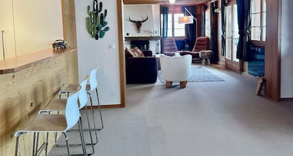Modern 3 Br Duplex With Huge Panoramic Alps Views