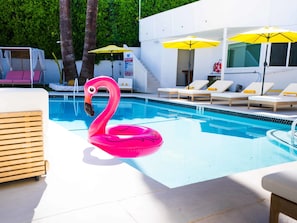 Studio | 1 bedroom - Premium Suite, King Bed With Sofa Bed, Pool View (Palm Springs)