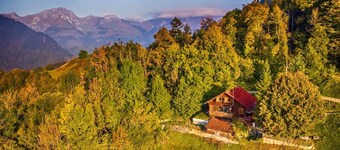 Alps Chalet for Big Group With Sauna Yoga Terrace