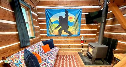 Bigfoot s Bungalow Fire Pit-woodstove-large Deck