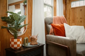 House, Accessible | 1 bedroom - Ruby s Red Cabin Hot Tub Nature Horses Indy (Indianapolis)