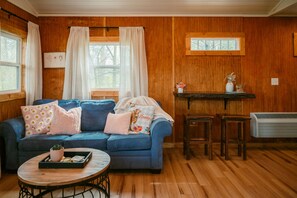 Studio, Accessible | 1 bedroom - Ruby s Red Cabin Hot Tub Nature Horses Indy (Indianapolis)