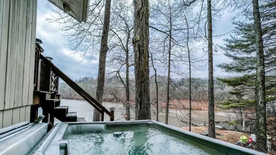 Two Lakefront Cabins Next Door