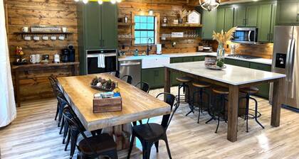 Lofted Pines Hot Tub Arcade Air Hockey