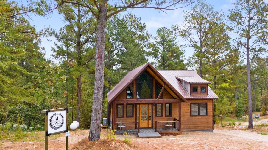 The Adirondack Hottub Shuffleboard Fireplace Foosball Table Arcade