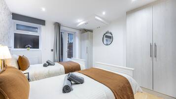 3 chambres, bureau