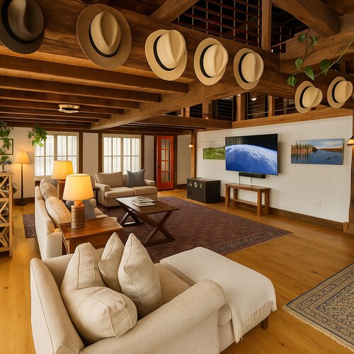 Magical Post and Beam Loft Downtown Newport