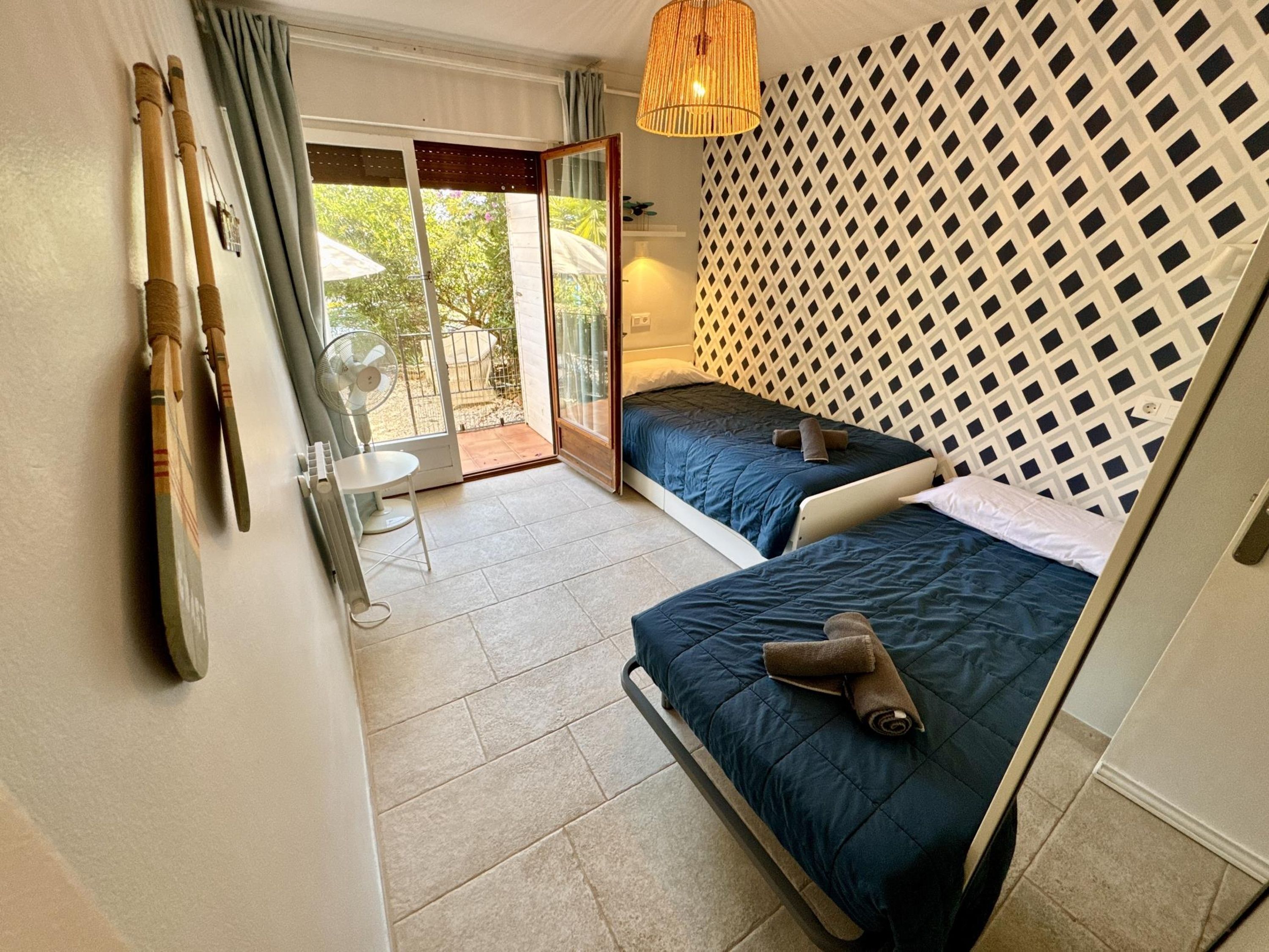 2 habitaciones y sistema de insonorización 