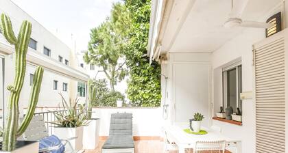 Cuban Green Terrace in Sitges