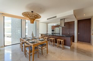 House, Accessible | 2 bedrooms - Marila Brand new Best LOC Infiity sea View Pool (Playa del Carmen)