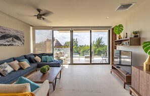 Apartment, Accessible | 2 bedrooms, Internet - Balcony Ocean View 2 Bedrooms Amazing Condo (Playa del Carmen)