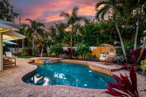 House | 3 bedrooms - Tropical Getaway Heated Pool Patio Retreat (Fort Lauderdale)