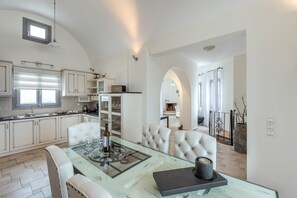 House, Smoking | Exterior - Hemera Holiday Home Villa on Santorini (Santorini)