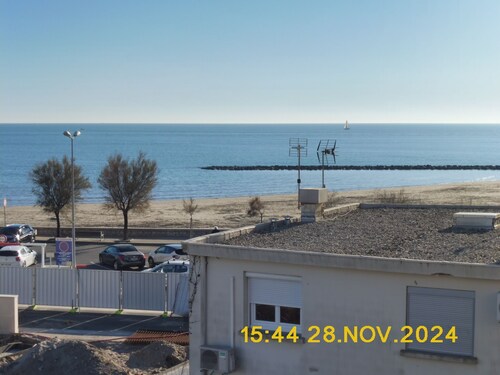50 m from the beach