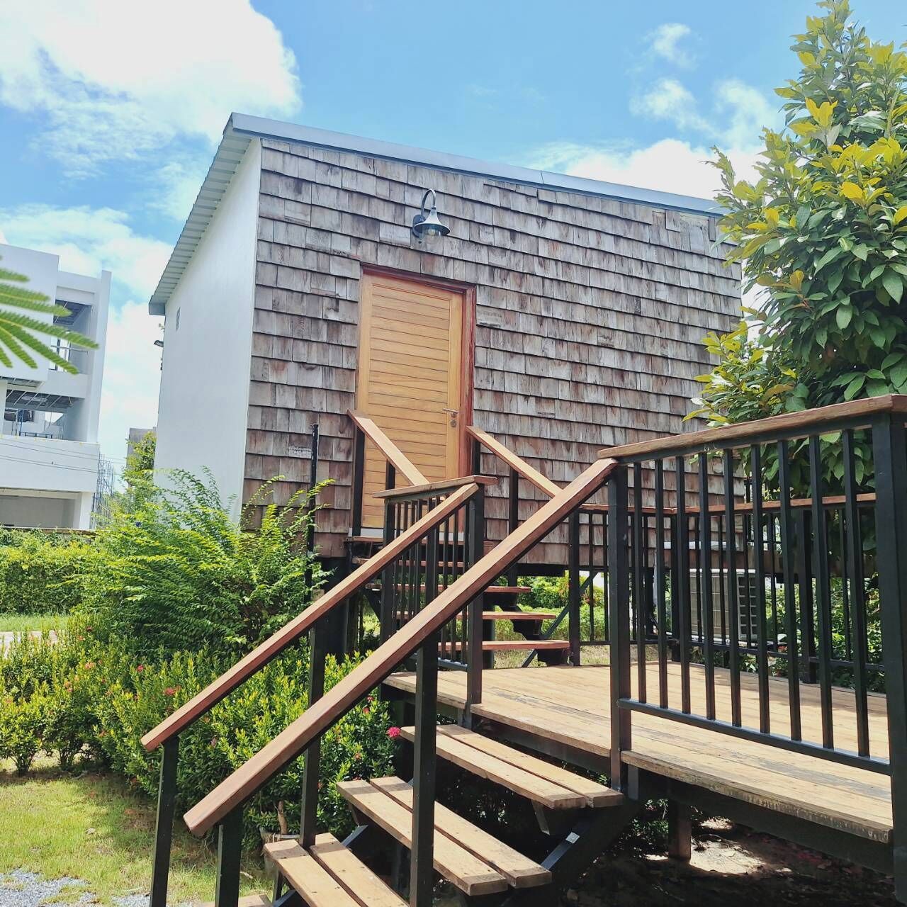 Façade de l’hébergement