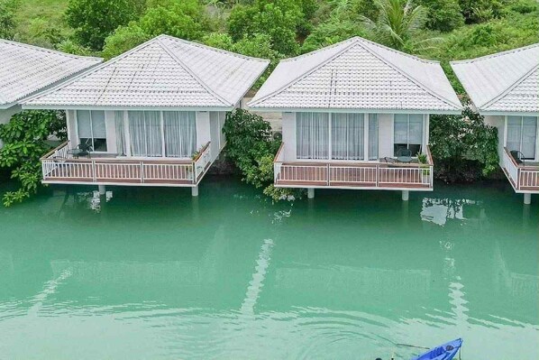 Family Villa, 1 Bedroom, Non Smoking, Patio | Terrace/patio - The wide view resort cafe (Thep Krasattri)