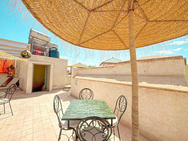 Rooftop terrace