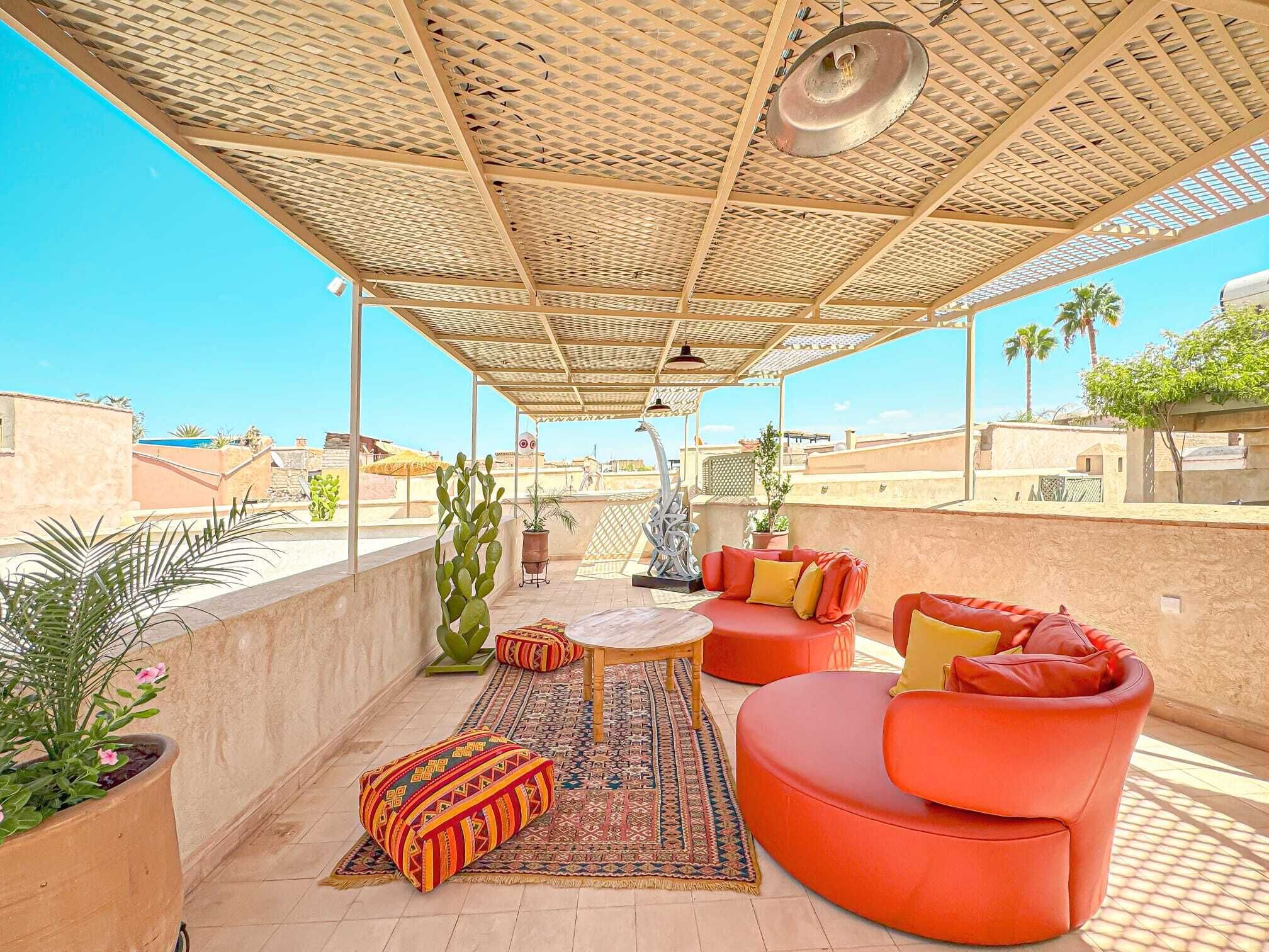 Terrasse sur le toit