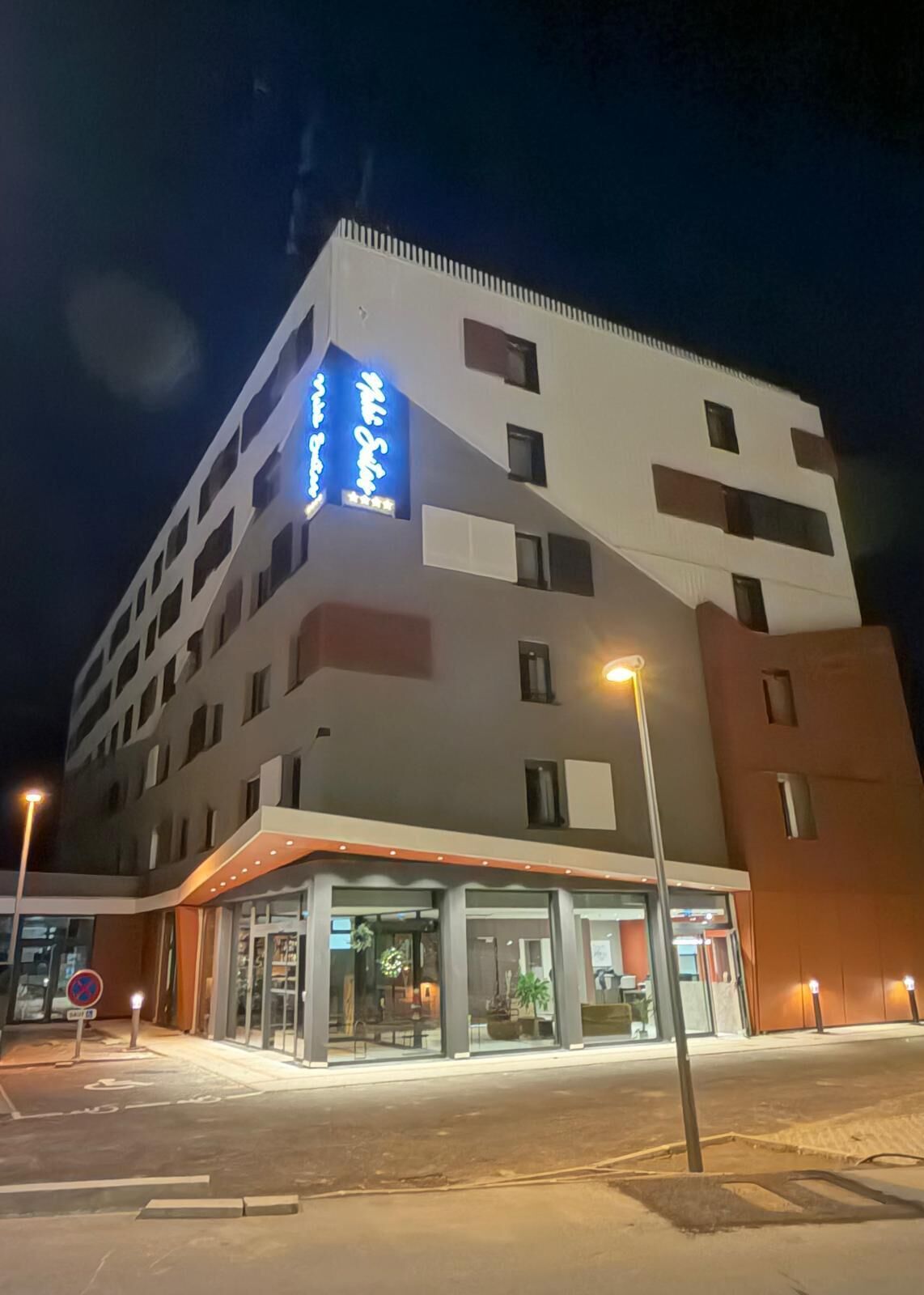 Façade de l’hébergement