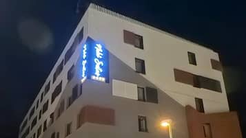 Façade de lâhĂ©bergement