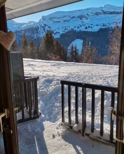 Flaine 2 side-by-side apartments 