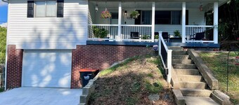 Modern Comfort Near KDMC: 3BR Home w/ Workspace & Coffee Bar