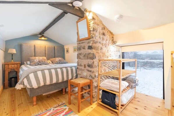 1 غرفة نوم وواي فاي وملاءات أسرّة