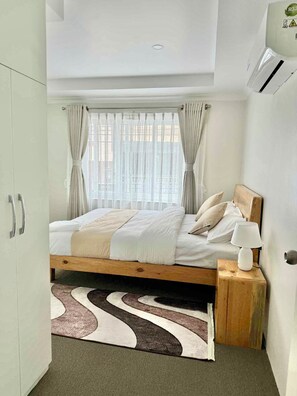 2 habitaciones, tabla de planchar con plancha y wifi gratis 
