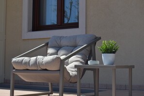 Terrace/patio - Vacation 103, the perfect vacation home, close to the station (Monopoli)