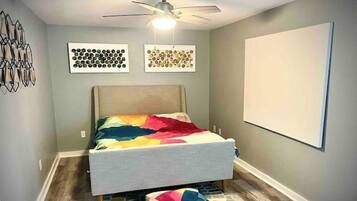 2 habitaciones, internet y ropa de cama