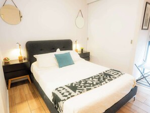 WiFi, bed sheets - Cute studio in the historic center with gym (Mexico City)